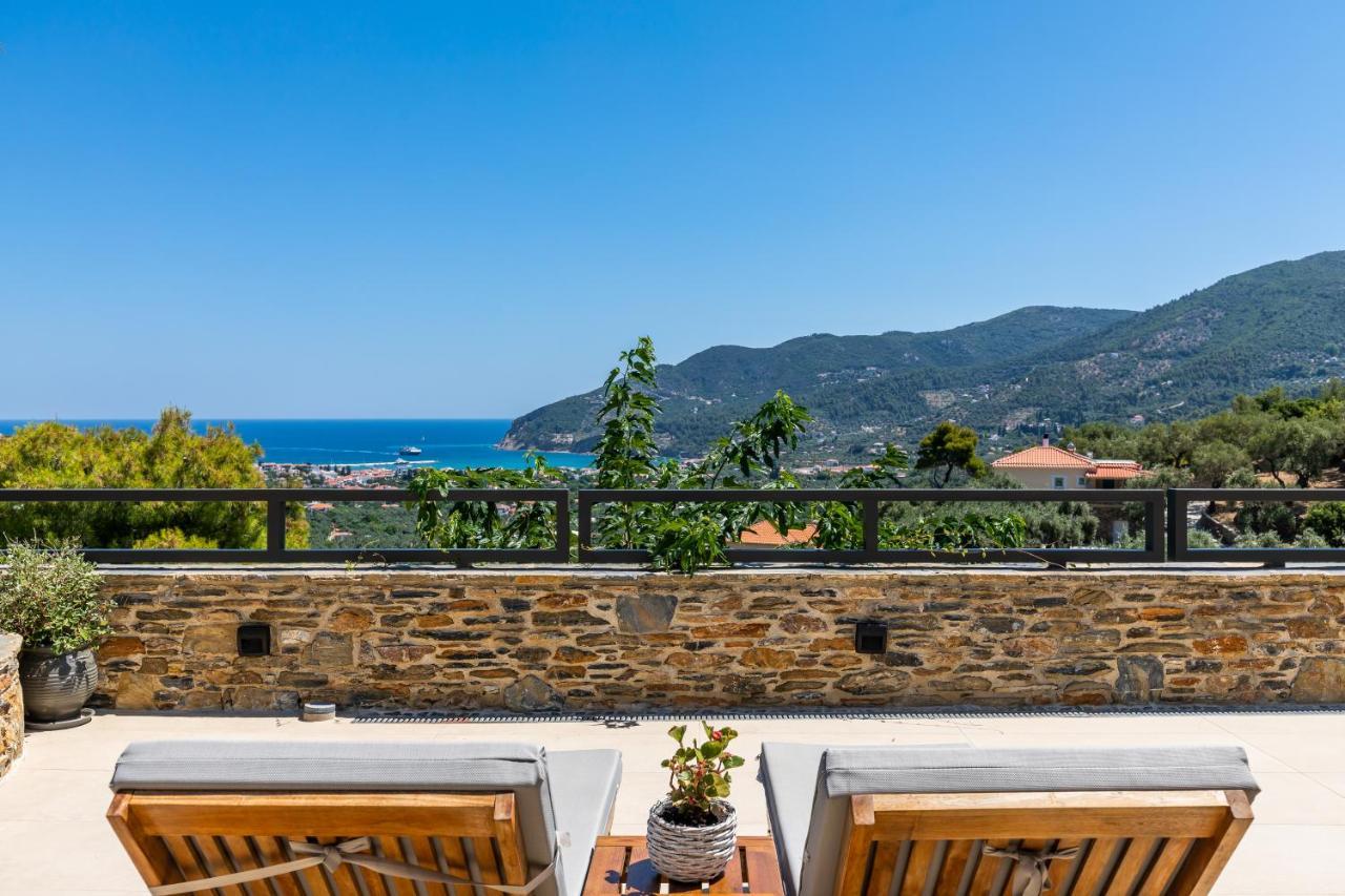 Villa Antigone Luxury Retreat Skopelos Exterior foto